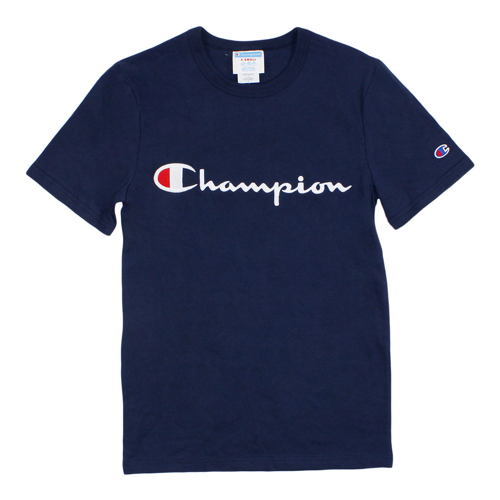 Heritage Short Sleeve Script Embroidered Tee - Denny's