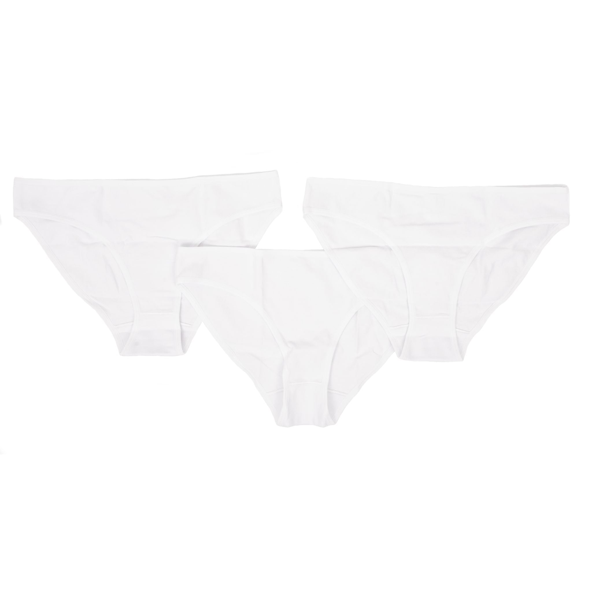 3 Pack Girls Scoop Solid Bikinis - 4-6x/7-14 Girl - Denny's