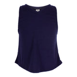 V-Neck Rib Tank - Denny's