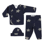 3pc Grey Stars NavyTake Home Set - Denny's