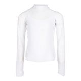 Long Sleeve Mesh Top - Denny's