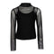 Long Sleeve Mesh Top - Denny's