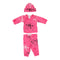 3pc Pink Splatter Take Home Set - Denny's