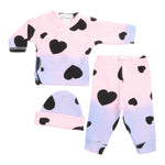 Ombre Hearts 3pc Take Home Set - Denny's