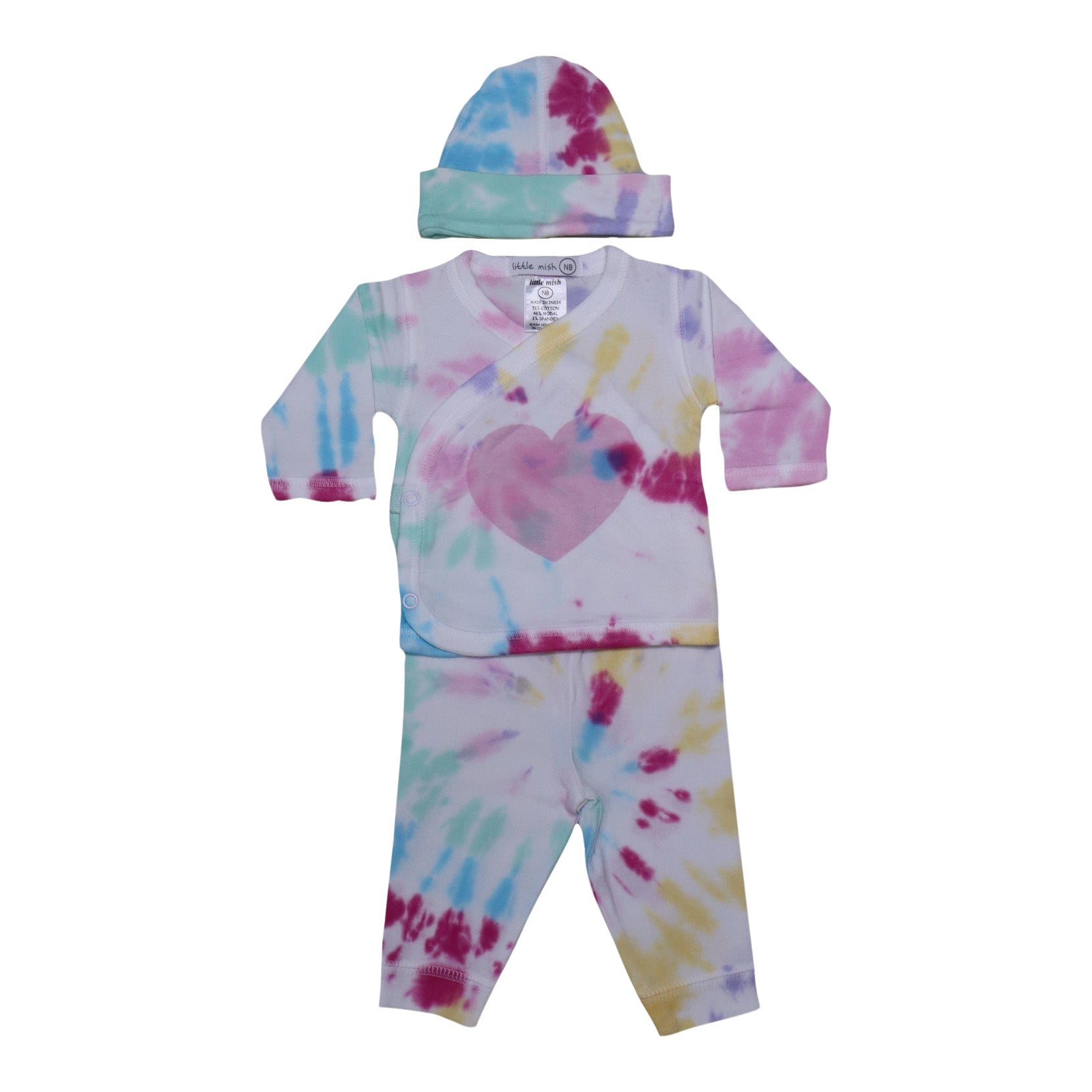 Rainbow Tie Dye 3pc Take Home Set - Denny's