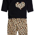 3pc Leopard Hearts Take Home Set - Denny's