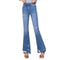 High Rise Released Hem Flare - Denny's