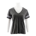 Sporty Slub Short Sleeve V - Denny's