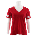 Sporty Slub Short Sleeve V - Denny's