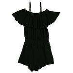 Ruffle Romper - Denny's