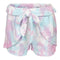 Tie Dye Tie Front Short - Denny's