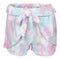 Tie Dye Tie Front Short - Denny's