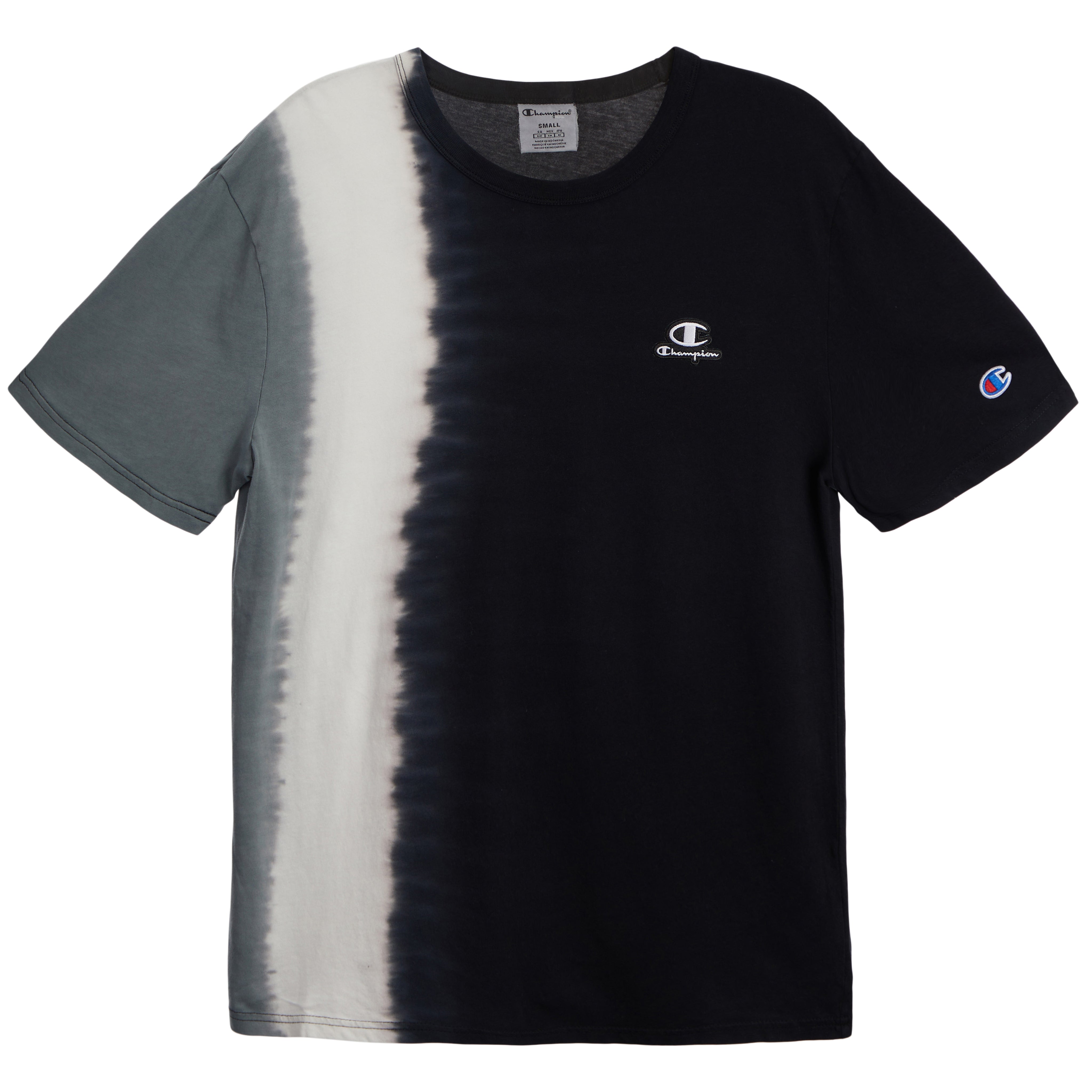 Vertical Stripe Tie Dye Tee - Denny's