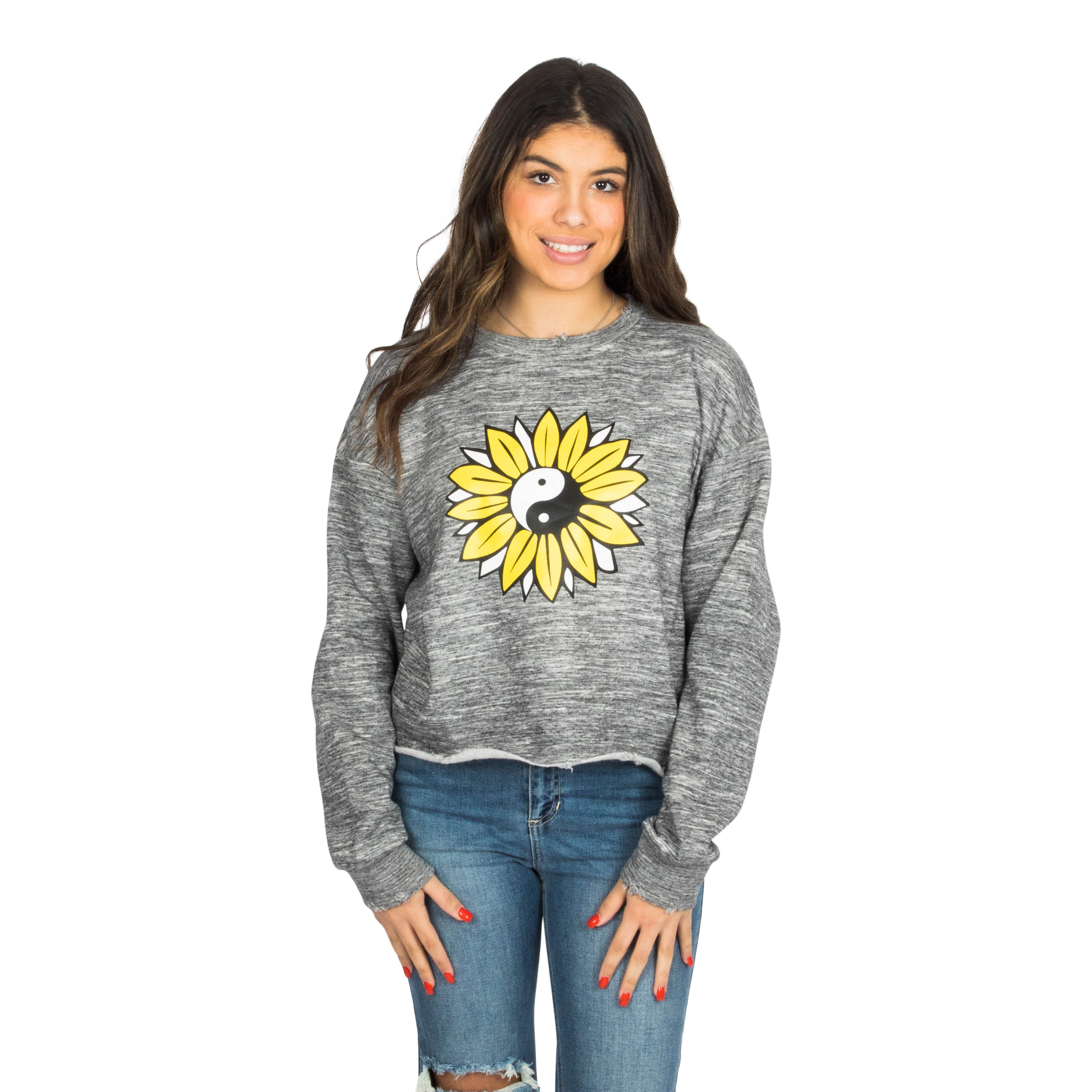 Ying Yang Daisy Sweatshirt - Denny's