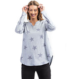 Star Tri Blend Long Sleeve Tee - Denny's