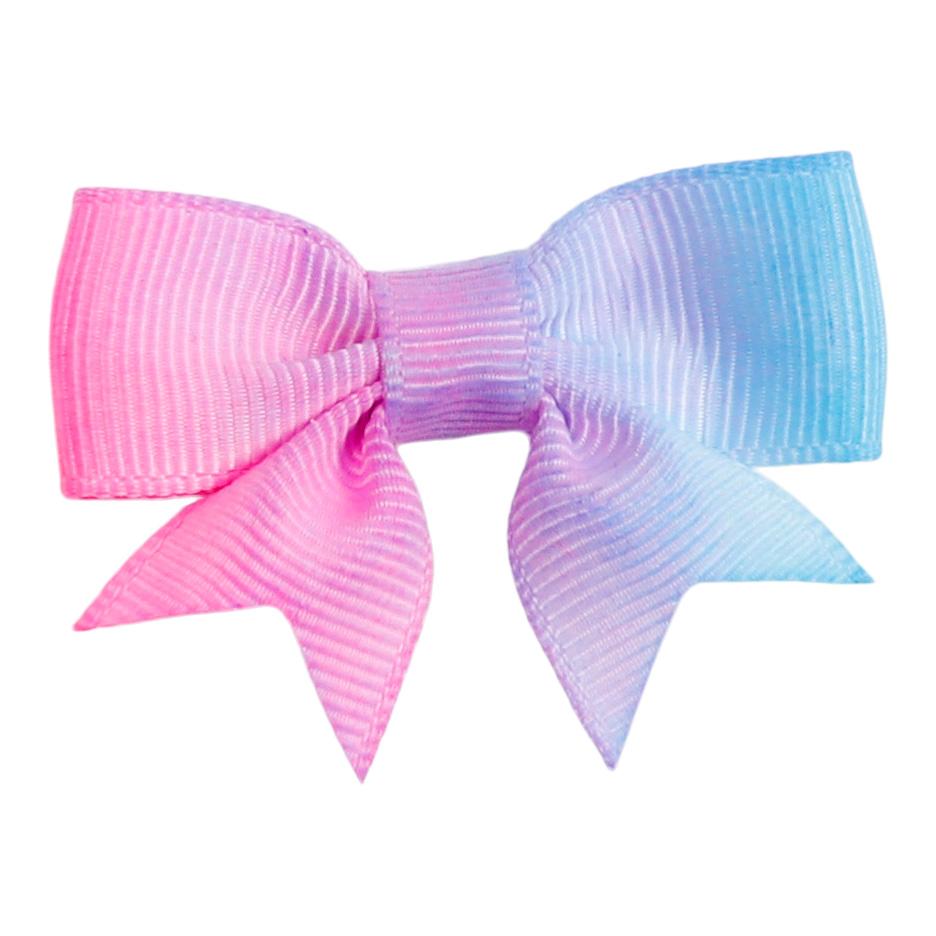 2 inch Pink Purple Blue Tie Dye Clip - Denny's