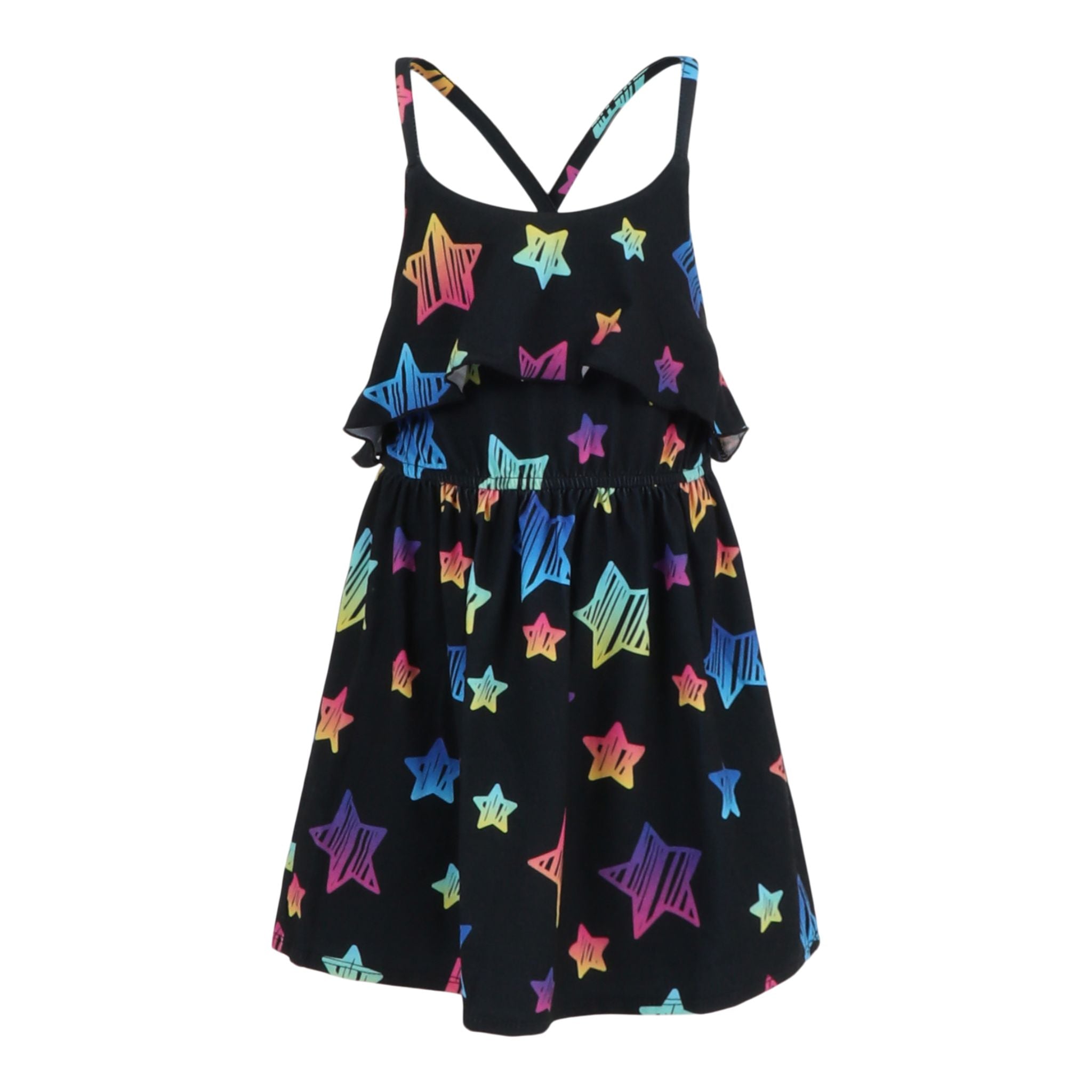 Stars Flounce Top Mindy Dress - Denny's