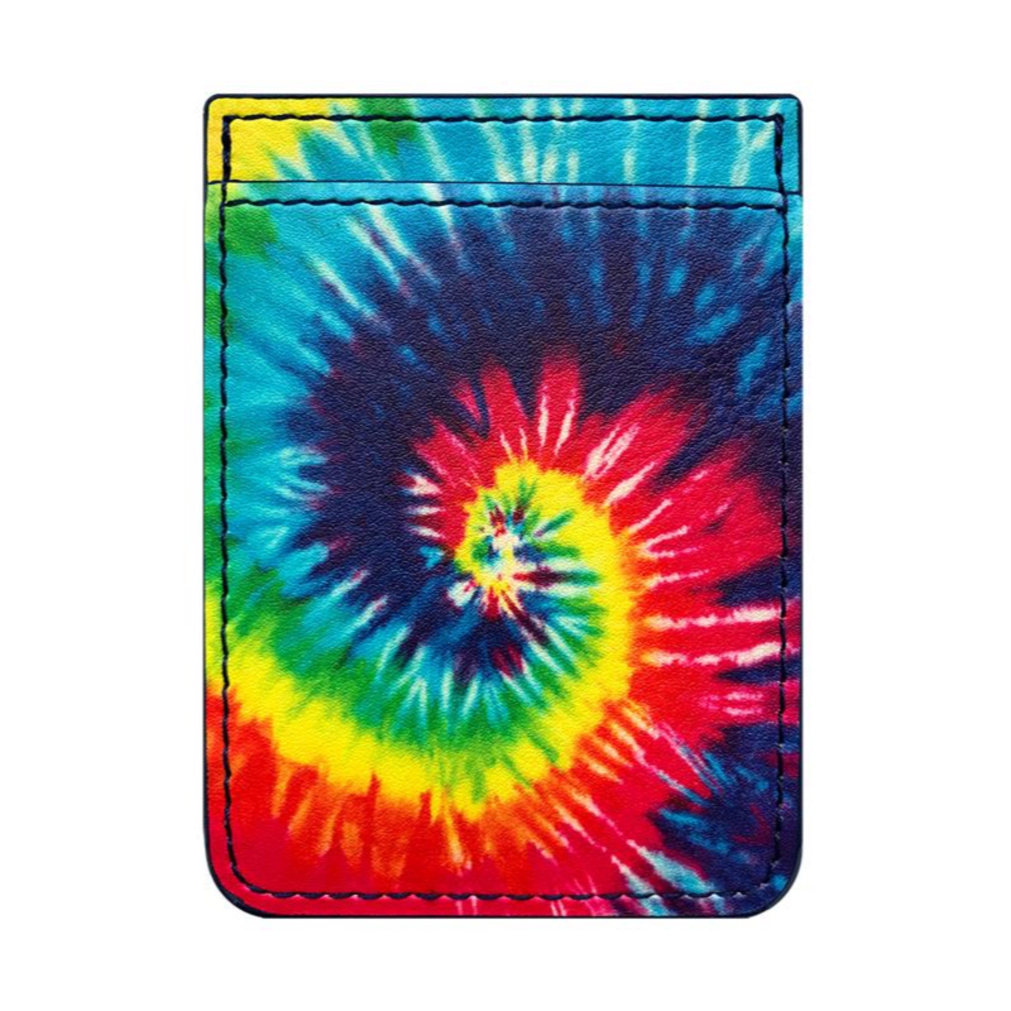 Tie Dye Faux Leather Pocket - Denny's