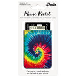 Tie Dye Faux Leather Pocket - Denny's