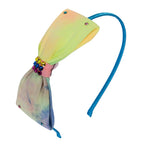 Neon Tie Dye Bow Headband - Denny's