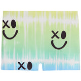 Ombre Tie Dye Drippy Smiley Boy Shorts - Denny's