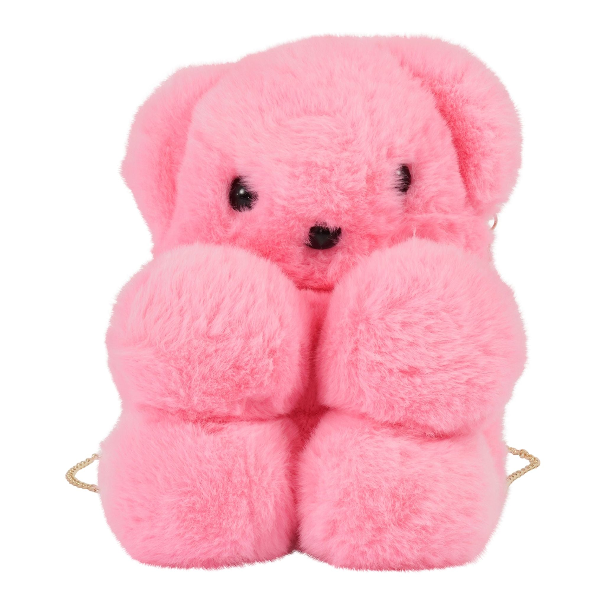 Teddy Bear Faux Fur Bag - Denny's