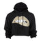 Sequin Lip Crop Hoodie - Denny's