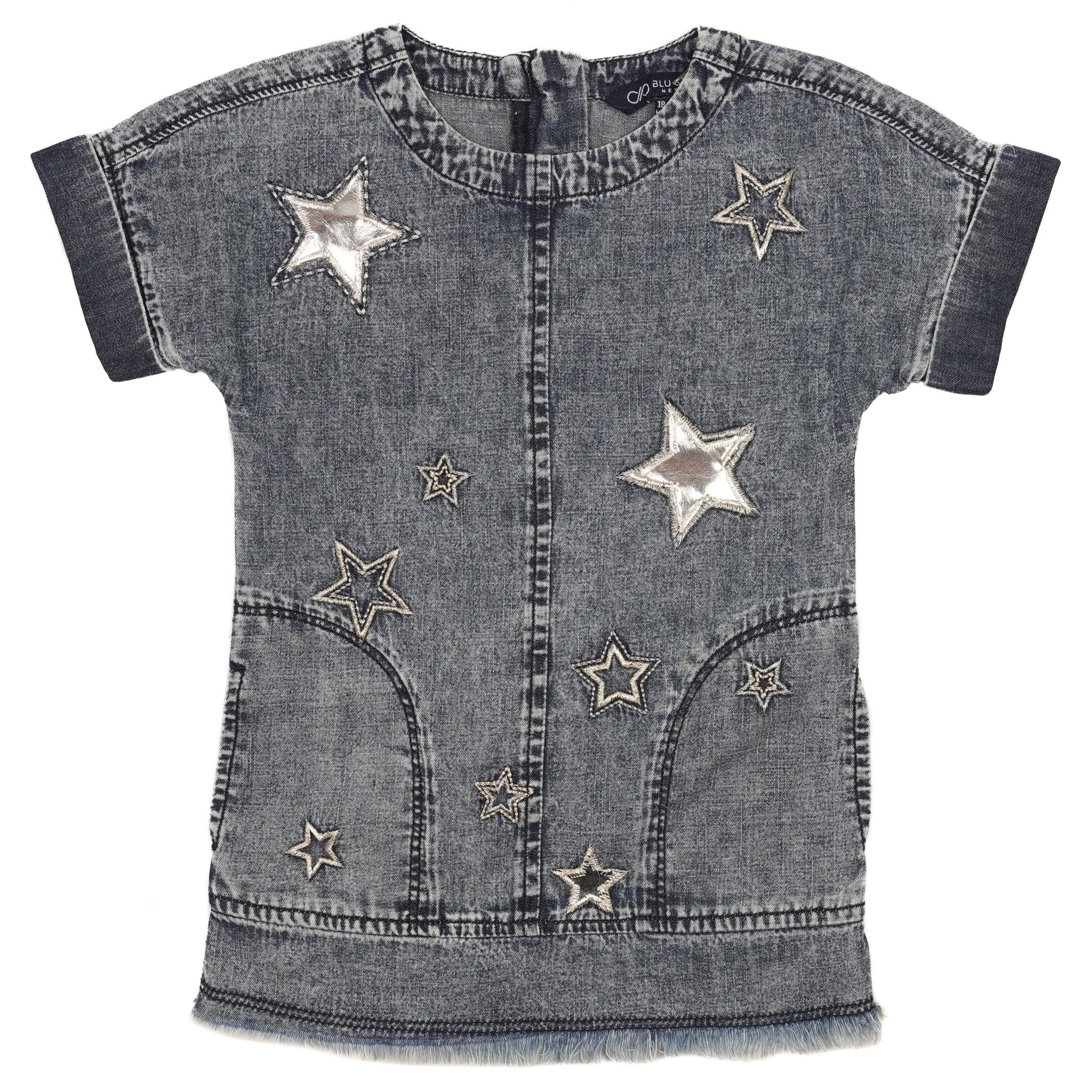 Star Denim Dress - Denny's