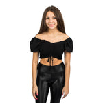 Off Shoulder Crop Top - Denny's