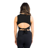 Ribbed Open Back Tank - Denny's