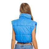 Puffer Crop Vest - Denny's