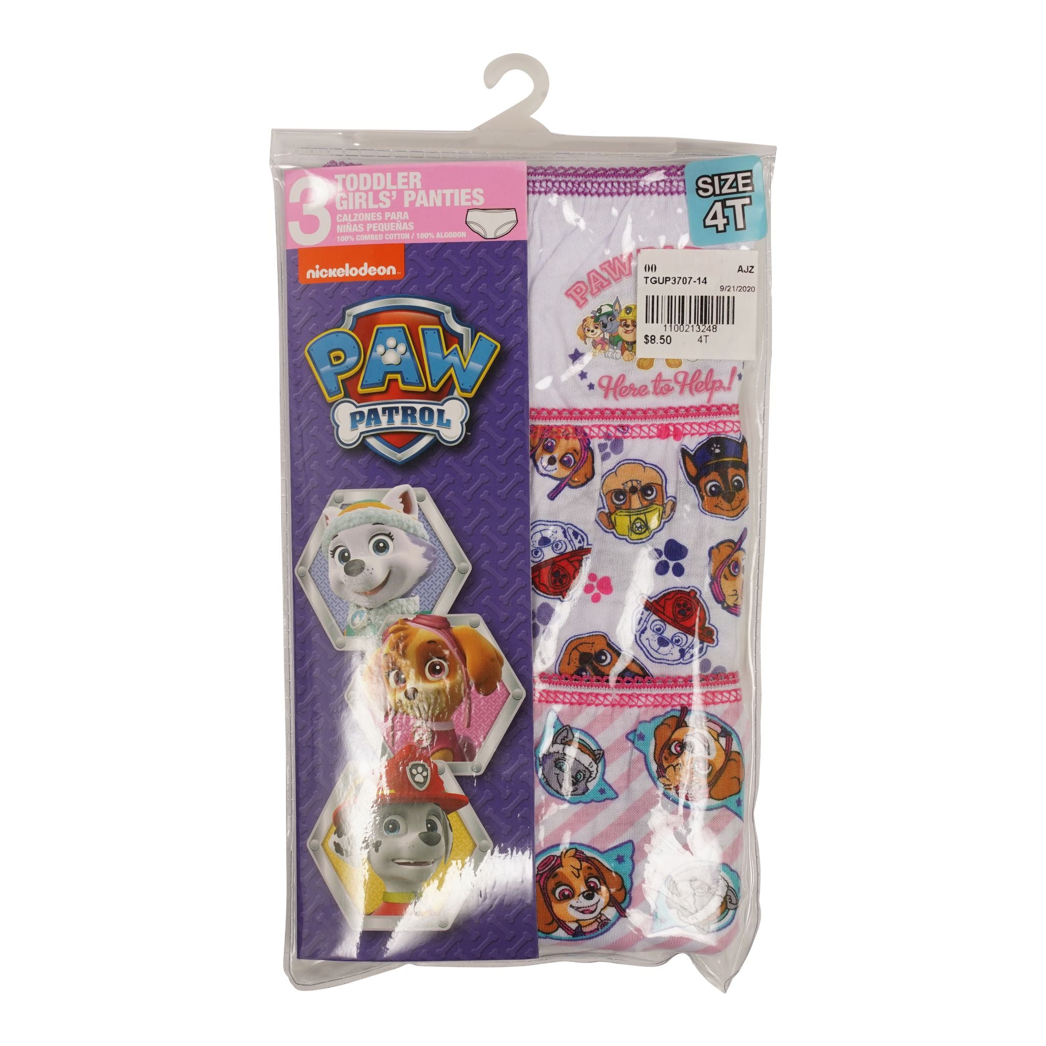 Paw Patrol 3 Pack Underwear - Toddler Girl - Denny's
