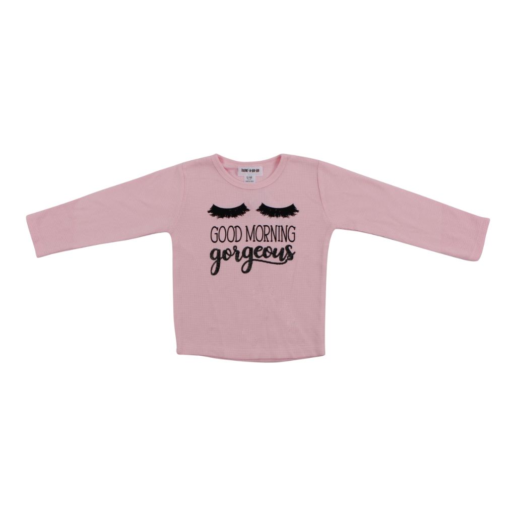 Long Sleeve Thermal with Eyelashes - Denny's