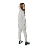 Long Sleeve Hacci Hoody with Drawstring Waist - Denny's