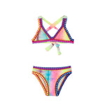 Rainbow Embroidered Bikini - Denny's