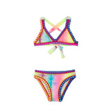 Rainbow Embroidered Bikini - Denny's