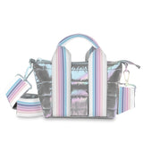 Stripe Handle Sunrise Mini Tote - Denny's