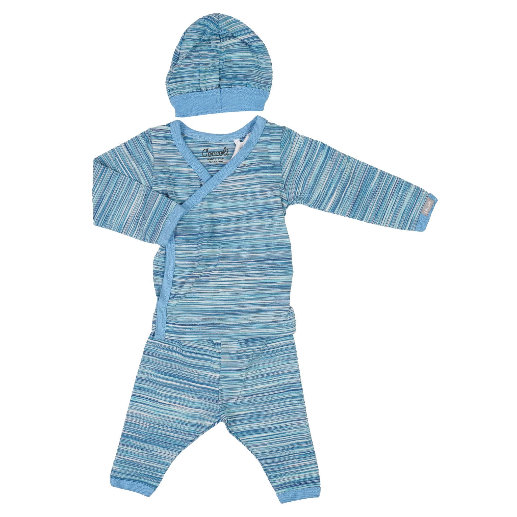 Three Piece Take Home Blue Space Dye - Denny's