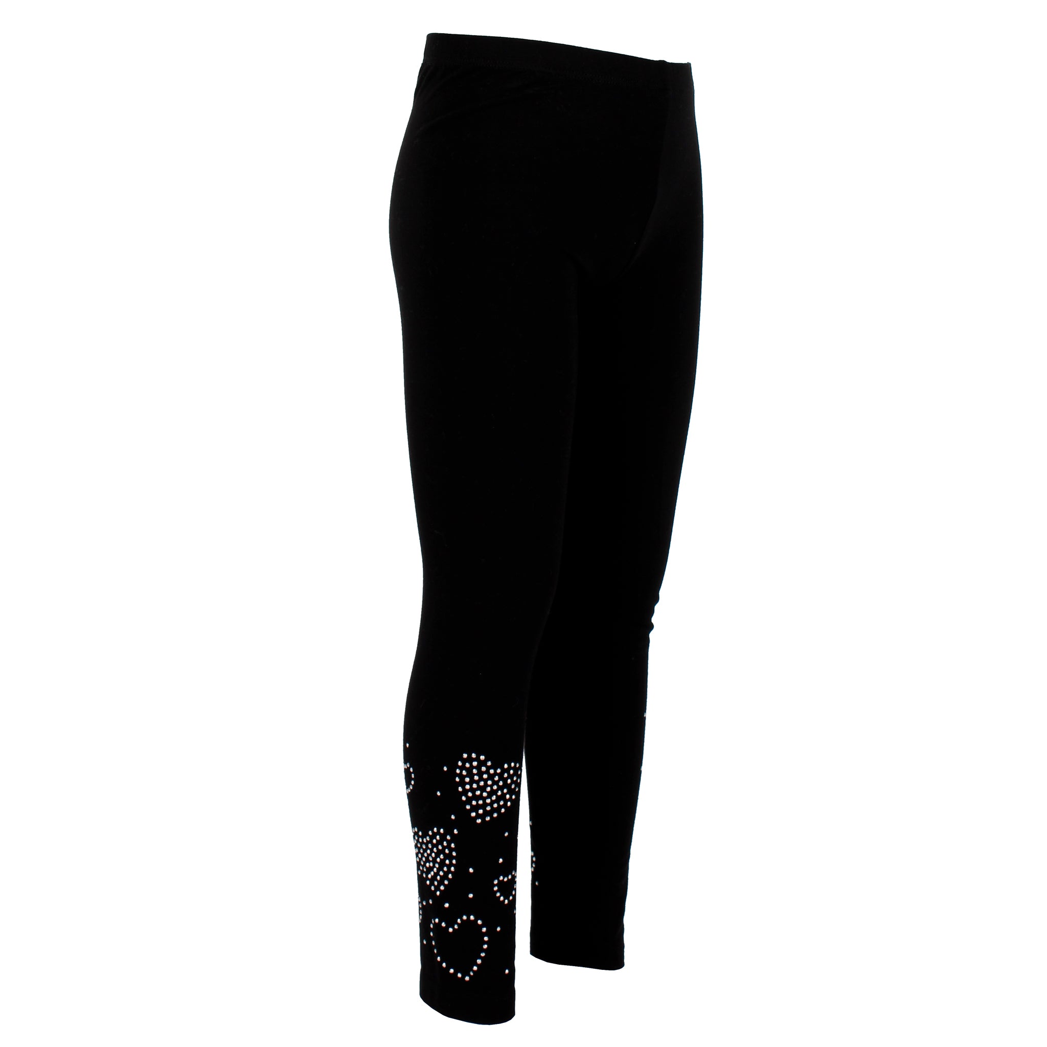 Legging with Studded Hearts - Denny's