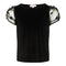 Puff Star Sleeve Velour Top - Denny's