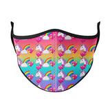 Kids Mask 3/7 Rainbow Unicorn - Denny's