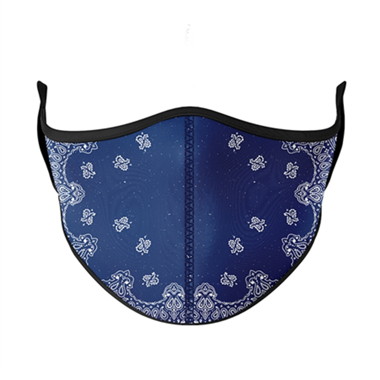 Blue Bandana Mask Adult - Denny's