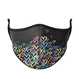 Hearts Adult Mask - Denny's