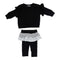 Two Piece Skirted Ruffle Set - Denny's