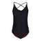 Lace Up Back 1pc Bathingsuit - Denny's