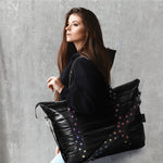 Puffer Tote Scattered Stars - Denny's