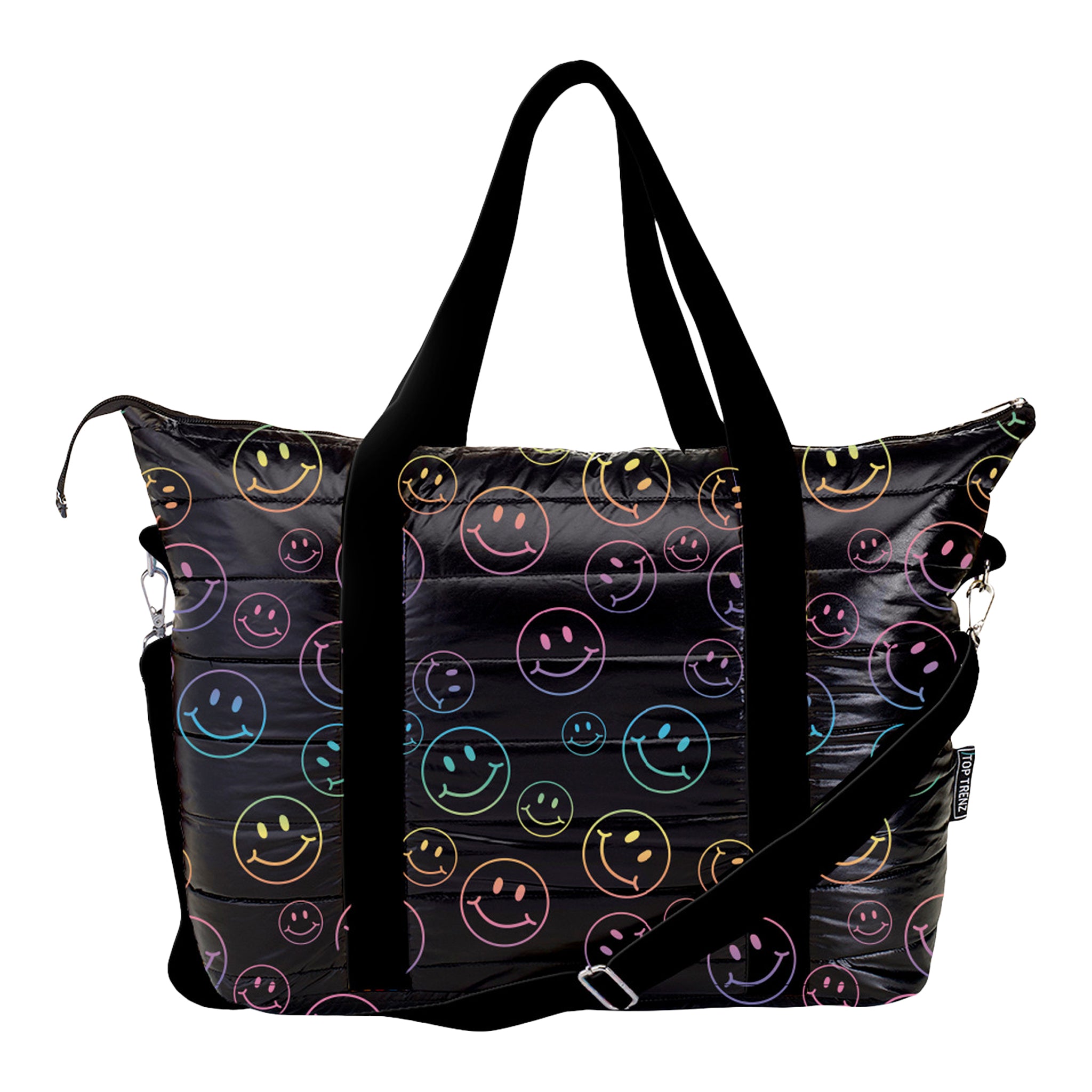 Smiley Puffer Tote - Denny's