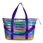 Puffer Metallic Weekender Tote Bag - Denny's