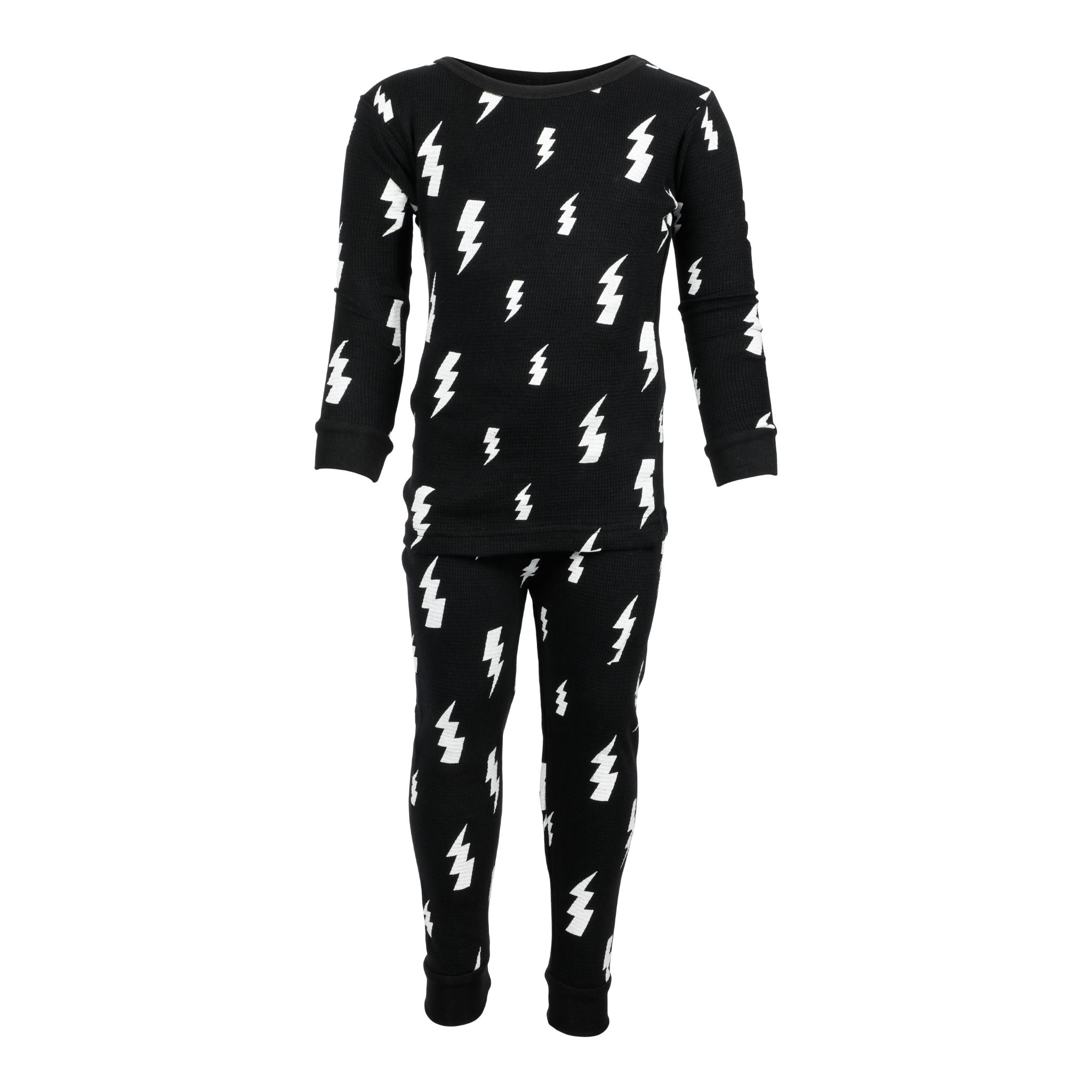 2pc Cotton Waffle Lightning Bolt - Denny's