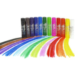KwikStix Tempera Paint 12 Classic Colors - Denny's
